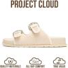 image:imageProject Cloud Platform Summer Sandals for Women 2026  Comfortable and Adjustable Straps Summer Slides  NonSlip Casual Womens SandalsSharl 2  Offwhite Raffia