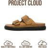 image:imageProject Cloud Platform Summer Sandals for Women 2026  Comfortable and Adjustable Straps Summer Slides  NonSlip Casual Womens SandalsSharl 2  Tan Suede