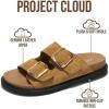 image:imageProject Cloud Platform Summer Sandals for Women 2026  Comfortable and Adjustable Straps Summer Slides  NonSlip Casual Womens SandalsSharl 2  Tan Suede