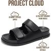 image:imageProject Cloud Platform Summer Sandals for Women 2026  Comfortable and Adjustable Straps Summer Slides  NonSlip Casual Womens SandalsSleek Black