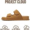 image:imageProject Cloud Platform Summer Sandals for Women 2026  Comfortable and Adjustable Straps Summer Slides  NonSlip Casual Womens SandalsSleek Chestnut Suede