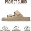 image:imageProject Cloud Platform Summer Sandals for Women 2026  Comfortable and Adjustable Straps Summer Slides  NonSlip Casual Womens SandalsSleek Taupe