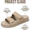 image:imageProject Cloud Platform Summer Sandals for Women 2026  Comfortable and Adjustable Straps Summer Slides  NonSlip Casual Womens SandalsSleek Taupe