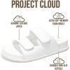 image:imageProject Cloud Platform Summer Sandals for Women 2026  Comfortable and Adjustable Straps Summer Slides  NonSlip Casual Womens SandalsSleek White
