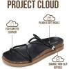 image:imageProject Cloud Sandals Women Dressy with Plush amp Soft Insole  NonSlip Strappy Sandals For Women 2026  Lightweight Slides for Women Footwear  Stylish Womens Sandals FLOATBlack