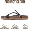image:imageProject Cloud Sandals Women Dressy with Plush amp Soft Insole  NonSlip Strappy Sandals For Women 2026  Lightweight Slides for Women Footwear  Stylish Womens Sandals FLOATBlack