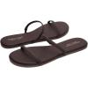 image:imageProject Cloud Summer Sandals for Women 2026  Memory Foam Insole and EcoCrafted Leather Beach Flip Flops for Women  Non Slip and Lightweight Double Strap Womens Sandals TransitionDark Choco