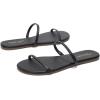 image:imageProject Cloud Summer Sandals for Women 2026  Memory Foam Insole and EcoCrafted Leather Beach Flip Flops for Women  Non Slip and Lightweight Double Strap Womens Sandals TransitionBlack