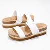 image:imageProject Cloud Womens Sandals  Premium Cork Insole Insole Shoes for Women Lightweight and Non Slip Beach Sandals for Women 2026Offwhite Slide