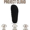 image:imageProject Cloud 100 Genuine Leather Sandals For Women  Platform Sandals Memory Foam Insole Non Slip Womens Sandals with adjustable straps  Wedge Sandals for Women 2026 SilverstarBlack Suede