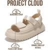 image:imageProject Cloud Platform Sandals For Women 2026  Ultra Soft Insole Slip Resistant Womens Sandals Vacation Outfits for Women  Womens Beach Shoes GoldieNude