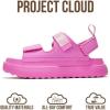 image:imageProject Cloud Platform Sandals For Women 2026  Ultra Soft Insole Slip Resistant Womens Sandals Vacation Outfits for Women  Womens Beach Shoes GoldiePink