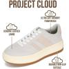 image:imageProject Cloud Platform Sneakers for Women  Lightweight Memory Foam Insole Womens Sneakers  NonSlip Fashion Sneakers for Women Footwear  Womens Fashion Platform Shoes NitaIcegrey