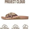 image:imageProject Cloud Womens Sandals  Adjustable Buckle Sandals for Women 2026 with Plush Insole  Lightweight amp Non Slip Slides for Women Footwear BeamingBrown Raffia