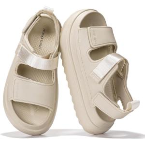 image:imageProject Cloud Platform Sandals For Women 2026  Ultra Soft Insole Slip Resistant Womens Sandals Vacation Outfits for Women  Womens Beach Shoes GoldieNude
