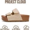 image:imageProject Cloud Girls Sandals Dressy Beach Comfortable with Plush amp Soft Insole Wedge  Non Slip and Lightweight Toddler Sandals Girls Footwear Pismo KidsNatural Raffia