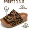 image:imageProject Cloud Girls Sandals Dressy Beach Comfortable with Plush amp Soft Insole Wedge  Non Slip and Lightweight Toddler Sandals Girls Footwear Pismo KidsLeopard