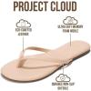 image:imageProject Cloud Kids Sandals For Girls Footwear with Memory Foam Insole Kids Flip Flops  Lightweight amp Slip Resistant Girls Sandals Summer Beach Essentials 2026 Little FoundationsBone