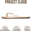 image:imageProject Cloud Kids Sandals For Girls Footwear with Memory Foam Insole Kids Flip Flops  Lightweight amp Slip Resistant Girls Sandals Summer Beach Essentials 2026 Little FoundationsGold