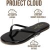 image:imageProject Cloud Kids Sandals For Girls Footwear with Memory Foam Insole Kids Flip Flops  Lightweight amp Slip Resistant Girls Sandals Summer Beach Essentials 2026 Little FoundationsBlack Patent