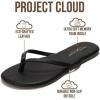 image:imageProject Cloud Kids Sandals For Girls Footwear with Memory Foam Insole Kids Flip Flops  Lightweight amp Slip Resistant Girls Sandals Summer Beach Essentials 2026 Little FoundationsBlack