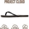 image:imageProject Cloud Kids Sandals For Girls Footwear with Memory Foam Insole Kids Flip Flops  Lightweight amp Slip Resistant Girls Sandals Summer Beach Essentials 2026 Little FoundationsBlack
