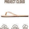 image:imageProject Cloud Kids Sandals For Girls Footwear with Memory Foam Insole Kids Flip Flops  Lightweight amp Slip Resistant Girls Sandals Summer Beach Essentials 2026 Little FoundationsBone