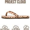 image:imageProject Cloud Kids Sandals For Girls Footwear with Memory Foam Insole Kids Flip Flops  Lightweight amp Slip Resistant Girls Sandals Summer Beach Essentials 2026 Little FoundationsCheetah