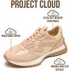 image:imageProject Cloud Trendy Fashion Sneakers for Women 2026  Memory Foam and NonSlip Comfortable Casual Ladies Shoes for Womens Fashion Sneakers  Lightweight Laceup Shoes LeccoRaffia