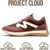 image:imageProject Cloud Trendy Fashion Sneakers for Women 2026  Memory Foam and NonSlip Comfortable Casual Ladies Shoes for Womens Fashion Sneakers  Lightweight Laceup Shoes LeccoTerracotta