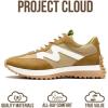 image:imageProject Cloud Trendy Fashion Sneakers for Women 2026  Memory Foam and NonSlip Comfortable Casual Ladies Shoes for Womens Fashion Sneakers  Lightweight Laceup Shoes LeccoCamel