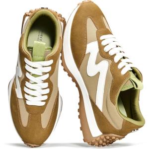 image:imageProject Cloud Trendy Fashion Sneakers for Women 2026  Memory Foam and NonSlip Comfortable Casual Ladies Shoes for Womens Fashion Sneakers  Lightweight Laceup Shoes LeccoCamel